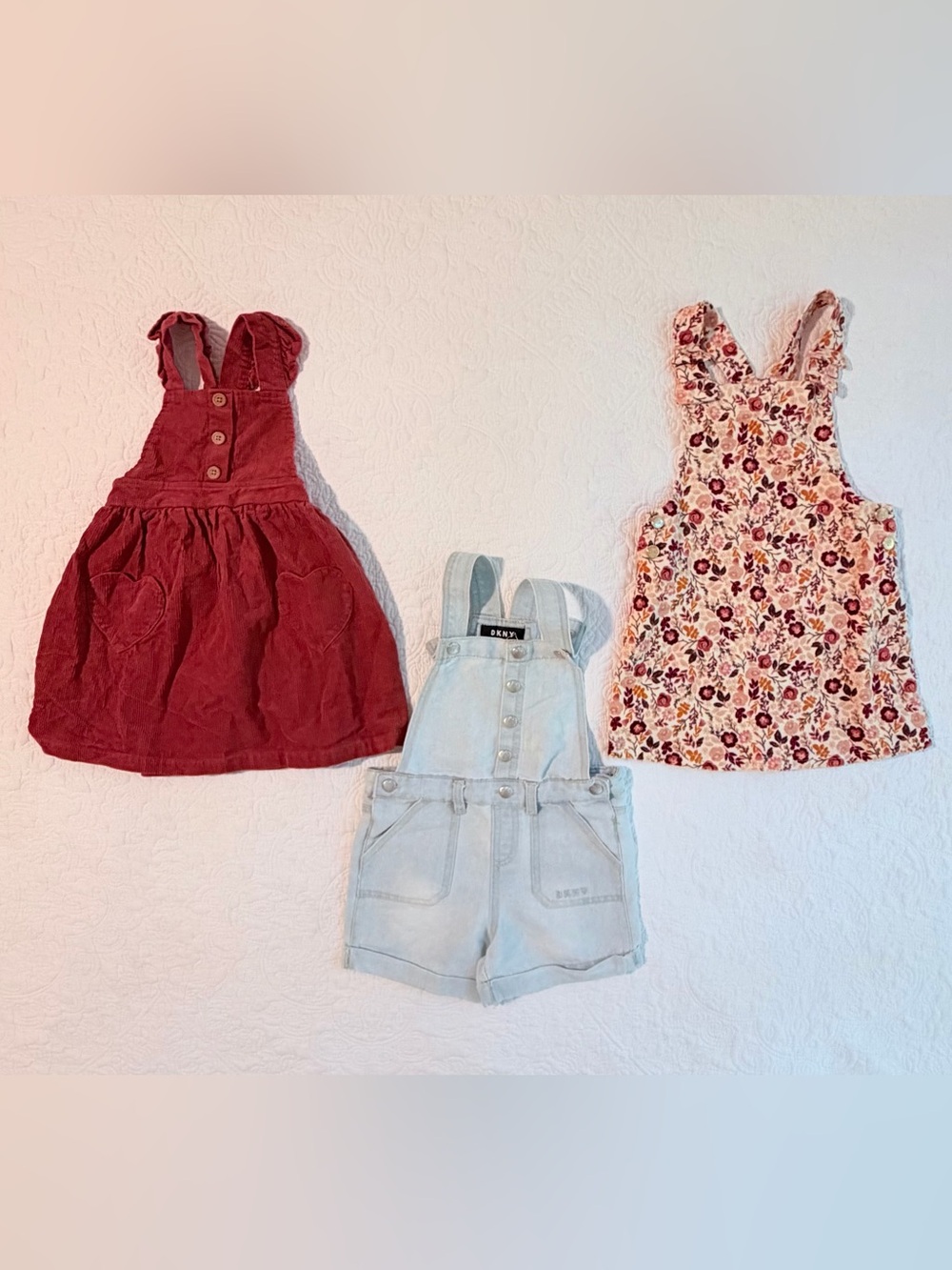 Girl’s Overalls Bundle | DKNY, Cynthia Rowley, Blueberi Boulevard | Size 4T